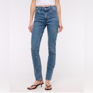 Abercrombie & Fitch High Rise Modern Skinny Jeans, Size 25 Regular (NWT)msrp $94